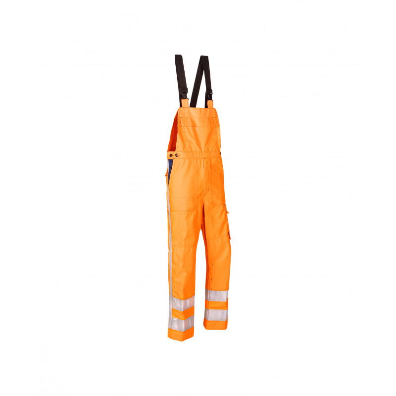 Vêtement de travail Cotte à bretelles haute visibilté Zuten (054V) personnalisable