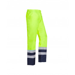 Vêtement de travail Pantalon de pluie haute visibilité Norvill (799Z) personnalisable