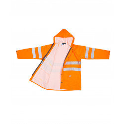 Vêtement de travail Veste de pluie haute visibilité Unzen Retail (3720) personnalisable