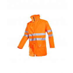 Vêtement de travail Veste de pluie haute visibilité Kassel Retail (4279) personnalisable