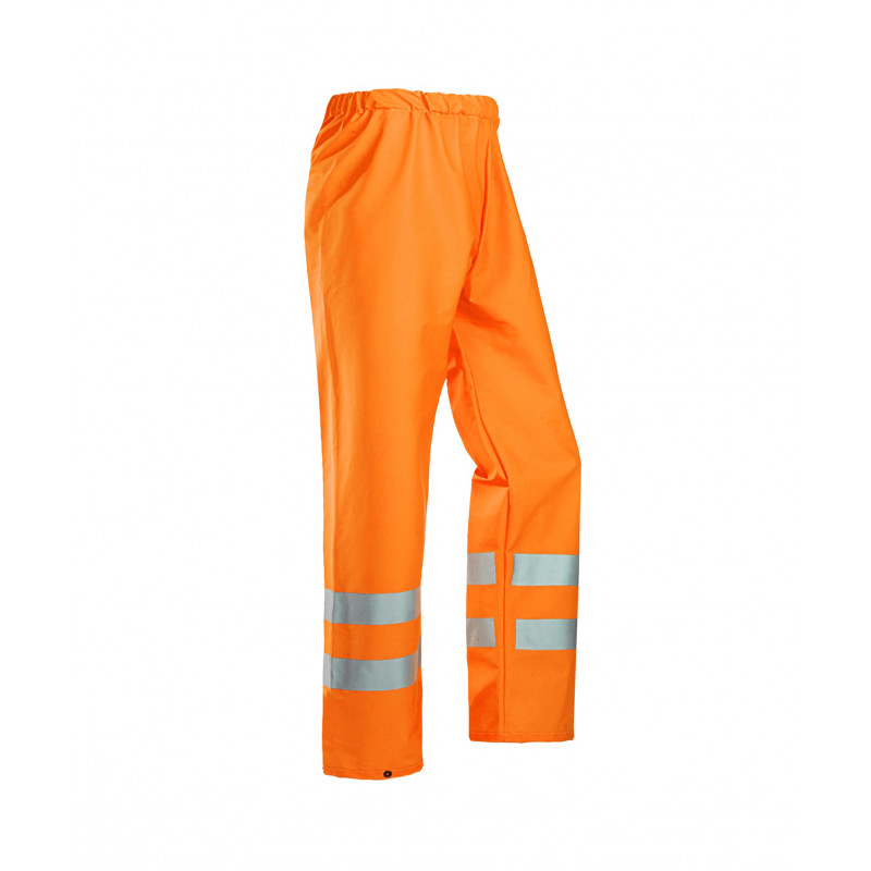 Vêtement de travail Pantalon de pluie haute visibilité Bastogne Retail (6361) personnalisable