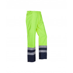 Vêtement de travail Pantalon de pluie haute visibilité, ignifugé et antistatique Cravatelson (5874) personnalisable