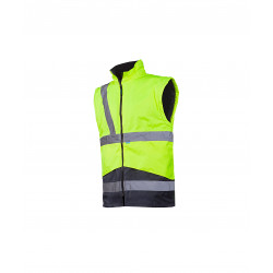 Vêtement de travail Parka étanche haute visibilité à gilet détachable Skollfield (209A) personnalisable