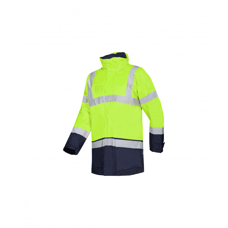 Vêtement de travail Parka de pluie d'hiver haute visibilité Lightflash (313A) personnalisable