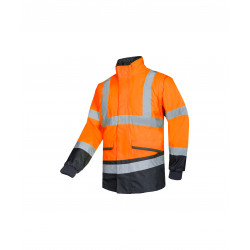 Vêtement de travail Blouson haute visibilité avec manches détachables Malbro (347A) personnalisable