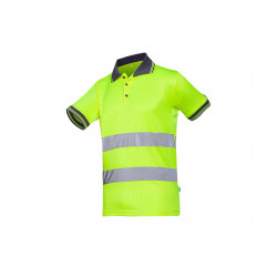 Vêtement de travail Polo haute visibilité Naro (3880) personnalisable