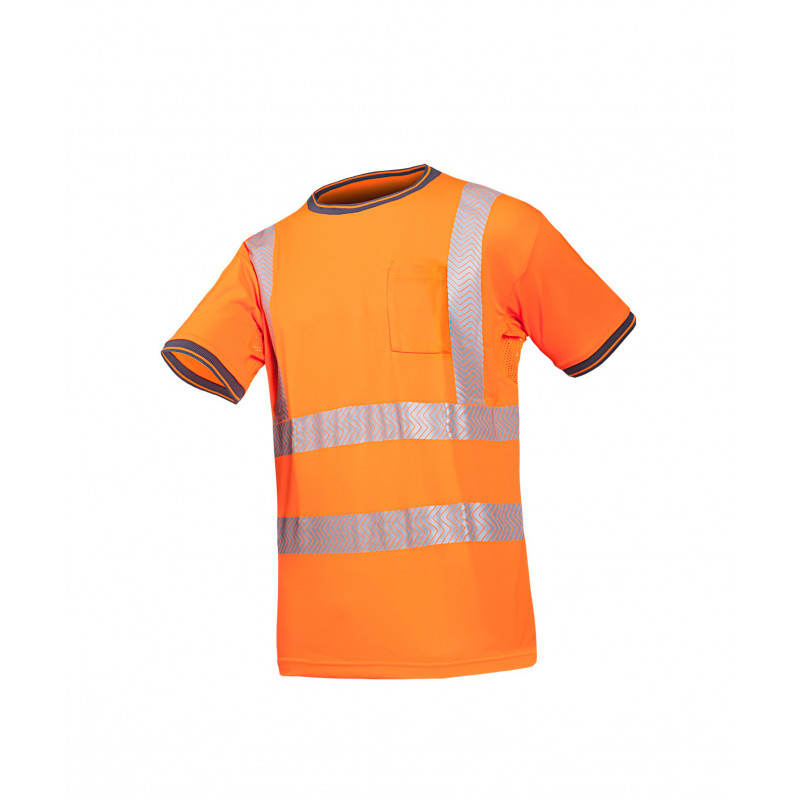 Vêtement de travail T-shirt haute visibilité Rotella (3877) personnalisable