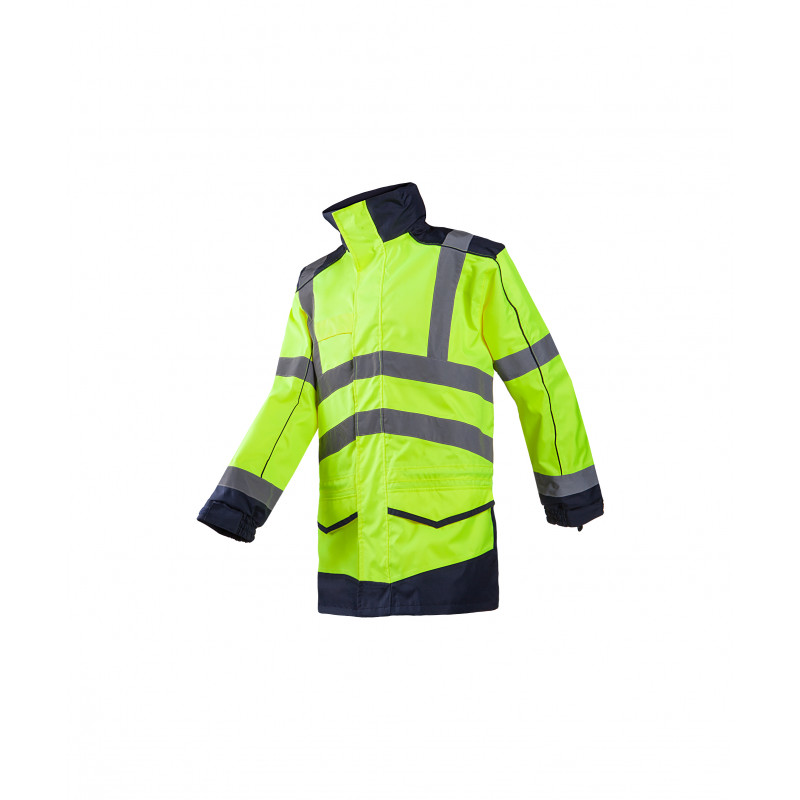 Vêtement de travail Parka étanche haute visibilité Anfield (166A) personnalisable
