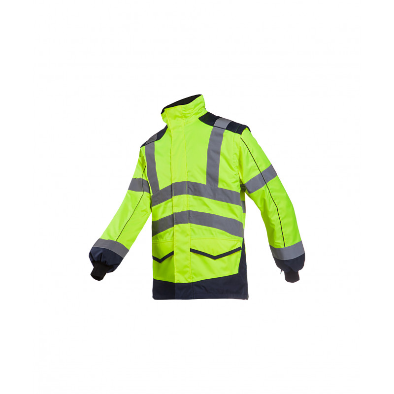 Vêtement de travail Blouson haute visibilité avec manches détachables Alford (168A) personnalisable