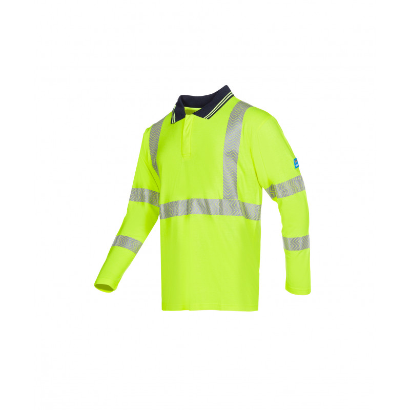 Vêtement de travail Polo haute visibilité, ignifugé et antistatique Garat (539A) personnalisable