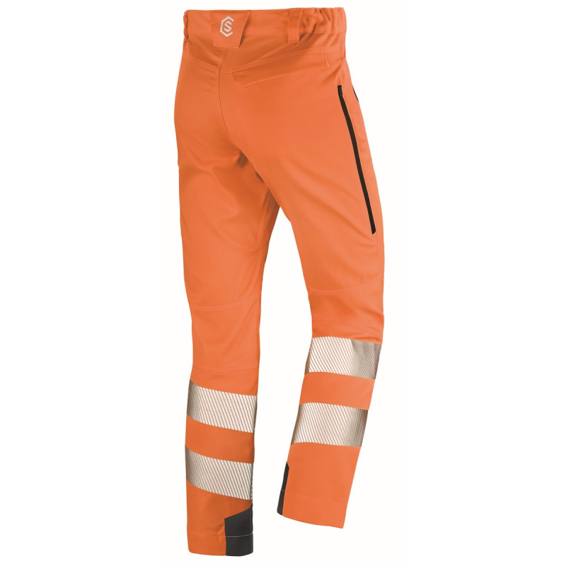 Vêtement de travail PANTALON STRETCH ETE FLUO SAFE personnalisable