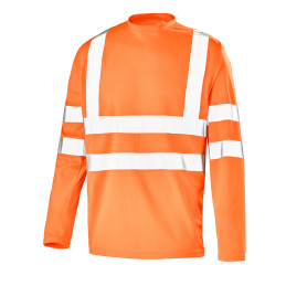 TEE-SHIRT MANCHES LONGUES FLUO BASE 2
