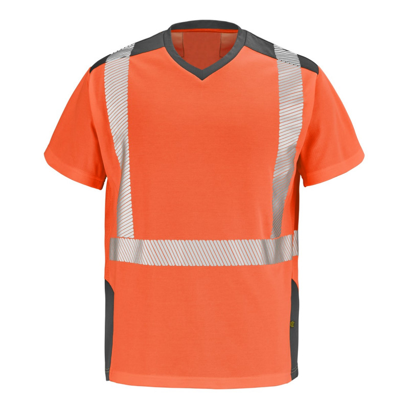 Vêtement de travail T-SHIRT MANCHES COURTES FLUO SAFE XP GHARBI personnalisable