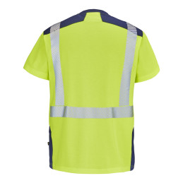Vêtement de travail T-SHIRT MANCHES COURTES FLUO SAFE XP GHARBI personnalisable
