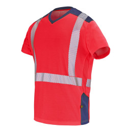 Vêtement de travail T-SHIRT MANCHES COURTES FLUO SAFE XP GHARBI personnalisable