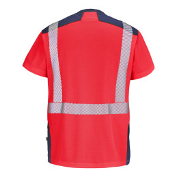 Vêtement de travail T-SHIRT MANCHES COURTES FLUO SAFE XP GHARBI personnalisable