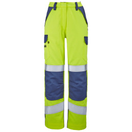 Vêtement de travail PANTALON FEMME POCHES GENOUX AGATE personnalisable