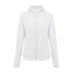 THC HELSINKI WOMEN WH. Veste polaire femme, avec fermeture zippée