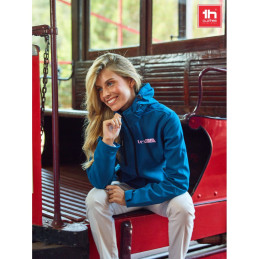 THC ZAGREB WOMEN. Softshell pour femme, avec capuche amovible