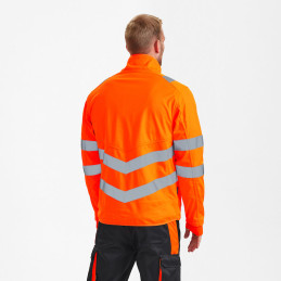 Vêtement de travail Blouson softshell Safety personnalisable