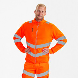 Vêtement de travail Blouson molletonné Safety personnalisable
