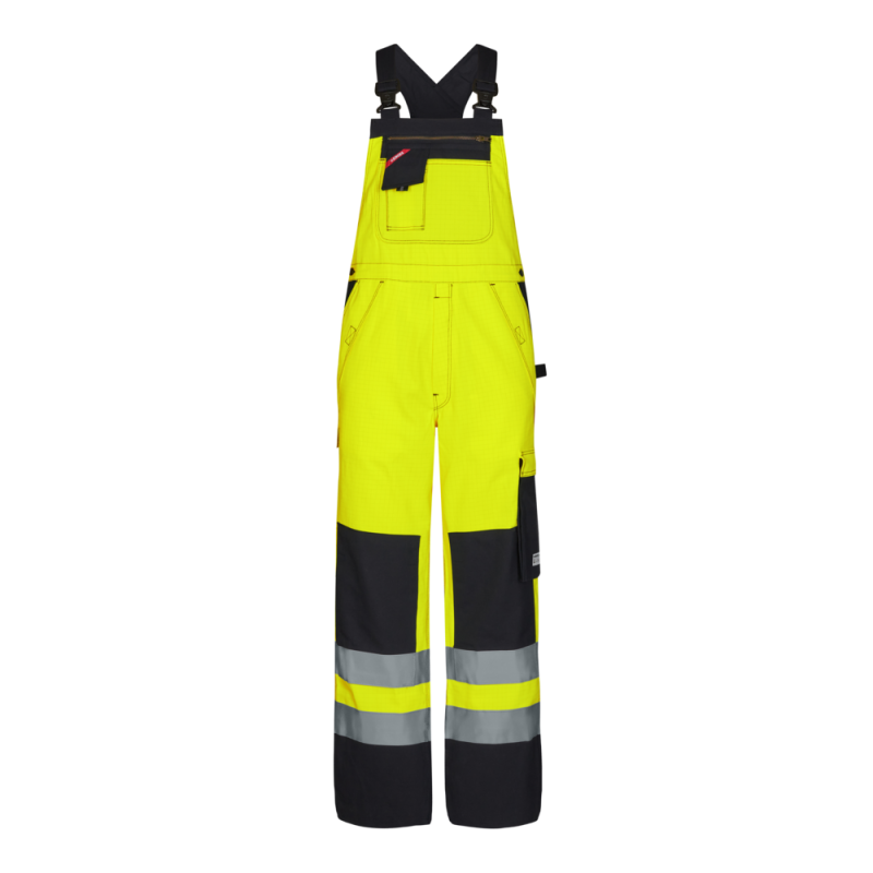Vêtement de travail Cotte à bretelles Multinorm Safety+ EN ISO 20471 personnalisable