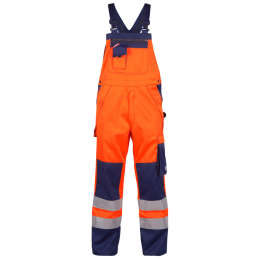 Vêtement de travail Cotte à bretelles Multinorm Safety+ EN ISO 20471 personnalisable
