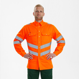 Vêtement de travail Chemise Safety EN ISO 20471 personnalisable