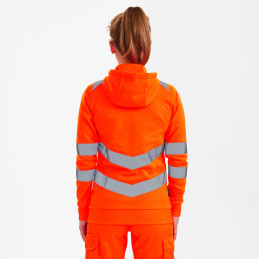 Vêtement de travail Sweat cardigan pour femmes Safety personnalisable