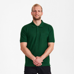 Vêtement de travail Polo Standard avec poche poitrine personnalisable