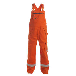 Vêtement de travail Cotte à bretelles Safety+ avec bandes réfléchissantes personnalisable
