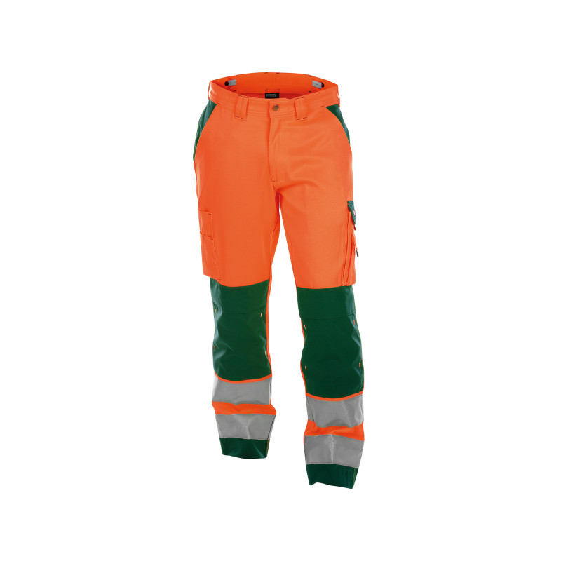Vêtement de travail Pantalon haute visibilité avec poches genoux DASSY® Buffalo personnalisable