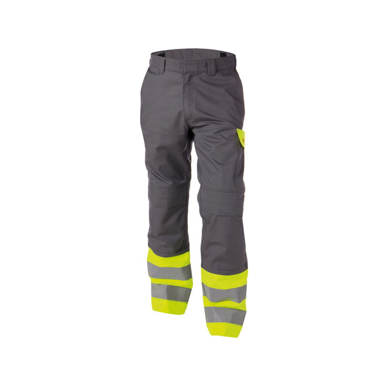 Vêtement de travail Pantalon multinormes haute visibilité avec poches genoux DASSY® Lenox personnalisable