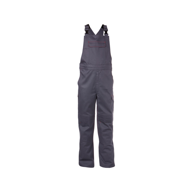 Vêtement de travail Cotte à bretelles ignifugée avec poches genoux DASSY® Dakota personnalisable