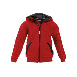 Vêtement de travail Sweat-shirt à capuche zippé DASSY® Watson Enfants personnalisable