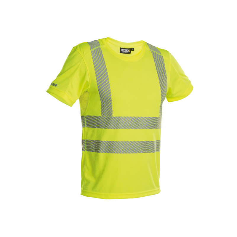 Vêtement de travail T-shirt haute visibilité UV DASSY® Carter personnalisable