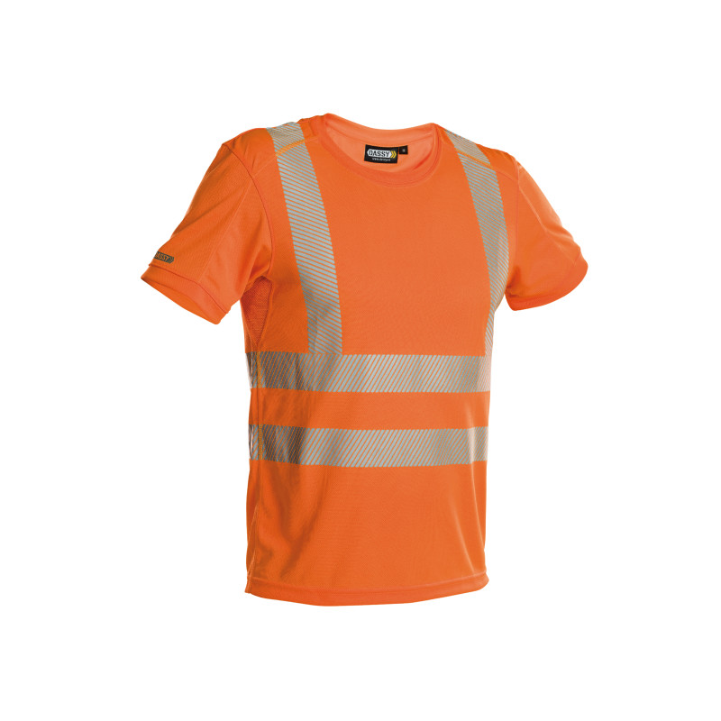 Vêtement de travail T-shirt haute visibilité UV DASSY® Carter personnalisable