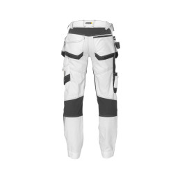 Vêtement de travail Pantalon peintre multipoches avec stretch et poches genoux DASSY® Flux Painters personnalisable