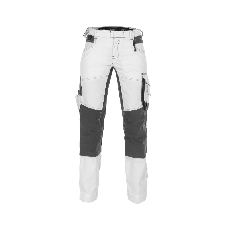 Vêtement de travail Pantalon peintre avec stretch et poches genoux pour femmes DASSY® Dynax Painters Femme personnalisable