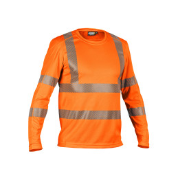 Vêtement de travail T-shirt haute visibilité UV manches longues DASSY® Carterville personnalisable