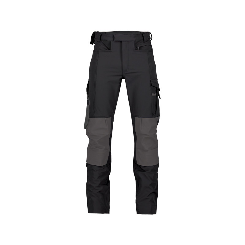 Vêtement de travail Pantalon de travail stretch avec poches genoux DASSY® Impax DASSY D-FX FLEX personnalisable
