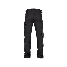 Vêtement de travail Pantalon de travail stretch avec poches genoux DASSY® Impax DASSY D-FX FLEX personnalisable