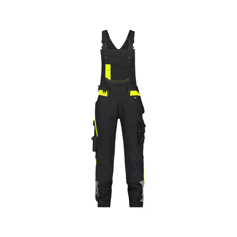 Vêtement de travail Cotte à bretelles avec stretch et poches genoux DASSY® Ulsan personnalisable