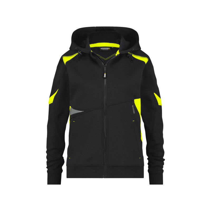 Vêtement de travail Sweat-shirt à capuche pour femmes DASSY® Santos Women personnalisable