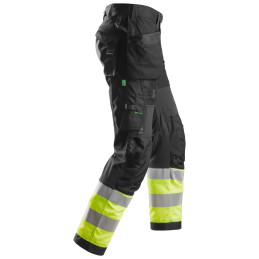 Vêtement de travail FlexiWork, Pantalon+ avec poches holster, haute visibilité, Classe 1 personnalisable
