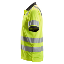 Vêtement de travail AllroundWork, Polo haute visibilité, Classe 2 personnalisable