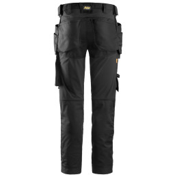Vêtement de travail Pantalon en tissu extensible avec poches holster, AllroundWork personnalisable