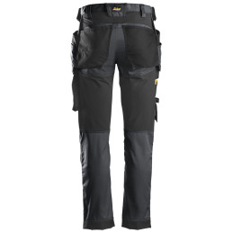 Vêtement de travail Pantalon en tissu extensible avec poches holster, AllroundWork personnalisable