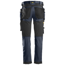 Vêtement de travail Pantalon en tissu extensible avec poches holster, AllroundWork personnalisable