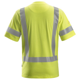 Vêtement de travail ProtecWork, T-shirt à manches courtes, haute visibilité, Classe 3 personnalisable